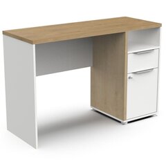 Письменный стол Aatrium Access Hamilton, коричневый/белый цена и информация | Компьютерные, письменные столы | kaup24.ee