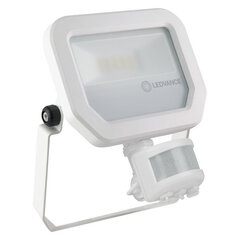 LED prožektor sensoriga Ledvance 10W/3000K, valge цена и информация | Уличное освещение | kaup24.ee
