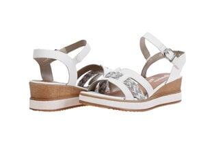 Naiste kingad Remonte 70065, valged hind ja info | Naiste sandaalid | kaup24.ee