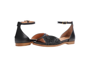 Naiste kingad Simen 57808, mustad hind ja info | Naiste sandaalid | kaup24.ee