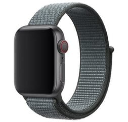 Apple Watch Nailon Rihm 38/40/41, Storm Gray hind ja info | Nutiseadmed ja aksessuaarid | kaup24.ee