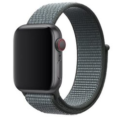 Ремешок из нейлона Apple Watch 42/44/45/49 - Storm Gray цена и информация | Смарттехника и аксессуары | kaup24.ee