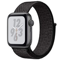 Apple Watch Nailon Rihm 38/40/41, Must цена и информация | Смарттехника и аксессуары | kaup24.ee