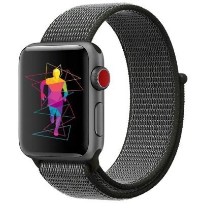Apple Watch Nailon Rihm 38/40/41, Dark Olive цена и информация | Nutiseadmed ja aksessuaarid | kaup24.ee