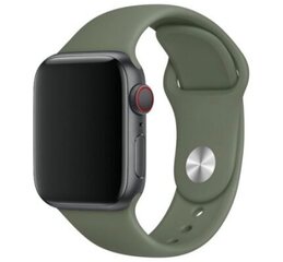 Apple Watch Silikoon Rihm 42/44/45/49 (S/M), Khaki цена и информация | Смарттехника и аксессуары | kaup24.ee