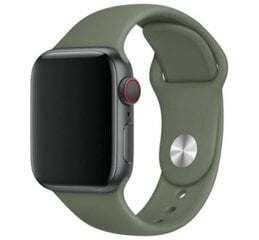 Apple Watch Silikoon Rihm 42/44/45/49 (M/L), Khaki цена и информация | Смарттехника и аксессуары | kaup24.ee