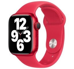 Apple Watch Silikoon Rihm 38/40/41 (S/M), Punane цена и информация | Смарттехника и аксессуары | kaup24.ee
