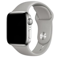 Apple Watch Silikoon Rihm 42/44/45/49 (M/L), Hall цена и информация | Смарттехника и аксессуары | kaup24.ee