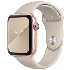 Силиконовый ремешок Apple Watch 38/40/41 (S/M) - Stone цена и информация | Смарттехника и аксессуары | kaup24.ee