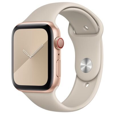 Apple Watch Silikoon Rihm 38/40/41 (S/M), Stone цена и информация | Nutiseadmed ja aksessuaarid | kaup24.ee
