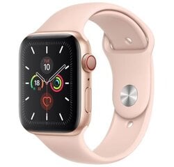 Apple Watch Silikoon Rihm 38/40/41 (M/L), Pink Sand цена и информация | Смарттехника и аксессуары | kaup24.ee