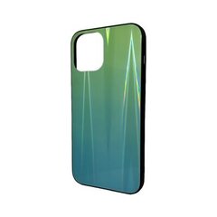 Зеленый чехол Aurora Glass iPhone 12 Pro Max цена и информация | Чехлы для телефонов | kaup24.ee