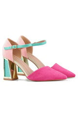 Kingad naistele 5348-21, roosa цена и информация | Женская обувь Cink Me, коричневая | kaup24.ee