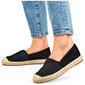 Espadrillid naistele 5403-21, must hind ja info | Naiste kingad | kaup24.ee