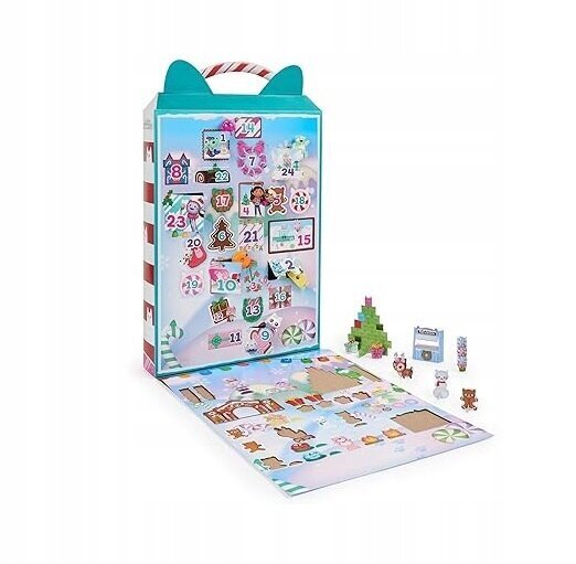 Advendikalender Gabbys Dollhouse, 6067835, 24 tk hind ja info | Tüdrukute mänguasjad | kaup24.ee