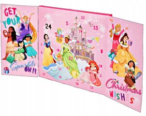 Advendikalender Disney Princess, roosa hind ja info | Tüdrukute mänguasjad | kaup24.ee