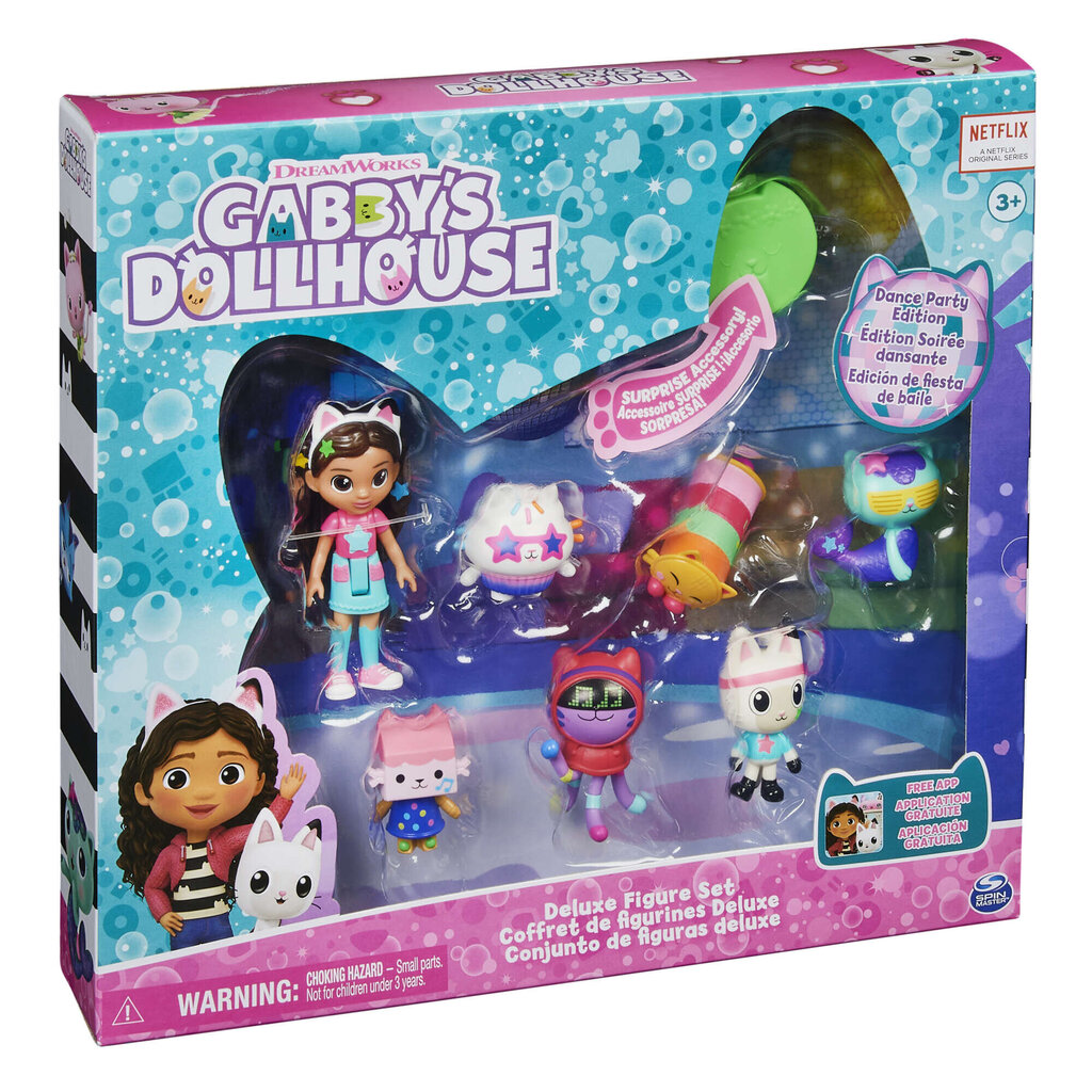 Gabby Dollhouse Cat Deluxe figuurikomplekt цена и информация | Tüdrukute mänguasjad | kaup24.ee