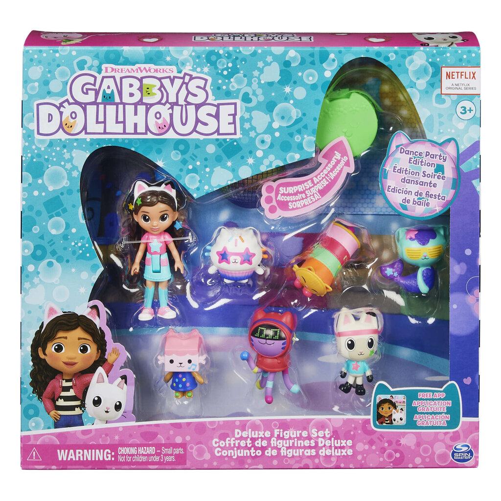 Gabby Dollhouse Cat Deluxe figuurikomplekt цена и информация | Tüdrukute mänguasjad | kaup24.ee
