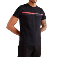 Мужская футболка Tommy Hilfiger 8720117344973, черная цена и информация | Мужские футболки | kaup24.ee