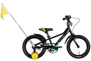 Велосипед 16 Formula Race рама-8,5" черный с желтым цена и информация | Велосипеды | kaup24.ee