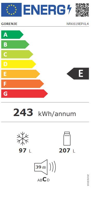 Gorenje NRK619EPXL4 цена и информация | Külmkapid | kaup24.ee