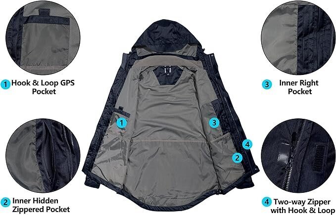 Mapamyumco meeste Softshell jope 3 ühes, XXL цена и информация | Meeste joped | kaup24.ee