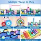 Puidust Montessori ksülofoni mänguasi Melofaver hind ja info | Arendavad mänguasjad | kaup24.ee