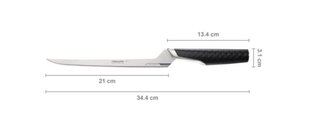 Fiskars Taiten fileenuga, 21 cm цена и информация | Ножи и аксессуары для них | kaup24.ee