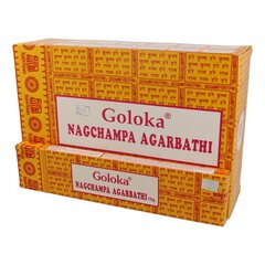 Viirukipulgad Goloka Nag Champa 12x16 g hind ja info | Kodulõhnastajad | kaup24.ee