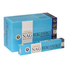 Viirukipulgad Golden Nag reiki Energy 12x15 g hind ja info | Kodulõhnastajad | kaup24.ee