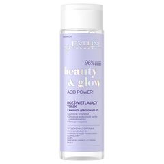 Näotoonik Eveline Beauty & Glow, 200ml hind ja info | Näoõlid, seerumid | kaup24.ee