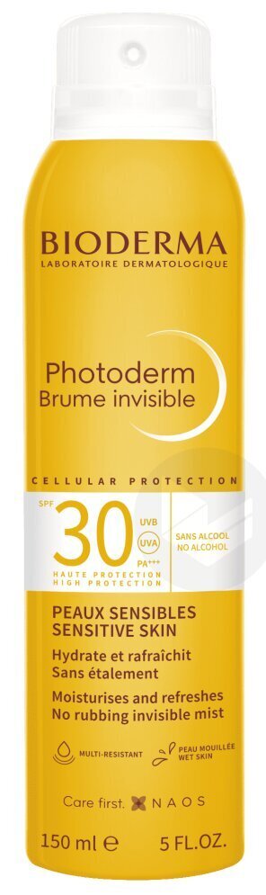 Aerosool Bioderma Photoderm Brume SPF-30 Sun mist, 150 ml цена и информация | Isepruunistavad kreemid | kaup24.ee