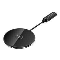 Magnetic Wireless Charger Vention FGABAG 15W, 50cm (Black) цена и информация | Зарядные устройства для телефонов | kaup24.ee