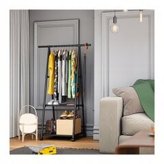 Маркадлер вешалка для одежды, черная цена и информация | Вешалки и мешки для одежды | kaup24.ee
