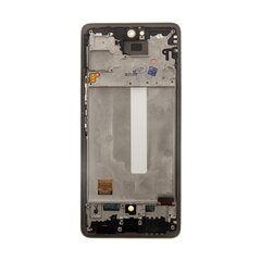 LCD display + Touch Unit + Front Cover Samsung A536B Galaxy A53 5G Black цена и информация | Запчасти для телефонов и инструменты для их ремонта | kaup24.ee