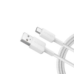 Anker cable Anker 322 USB-C to USB-C 1.8m black цена и информация | Кабели для телефонов | kaup24.ee