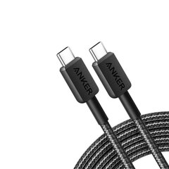 Anker cable Anker 322 USB-C to USB-C 0.9m black цена и информация | Кабели для телефонов | kaup24.ee