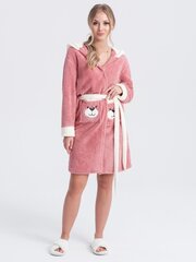 Hommikumantel naistele ulr251, roosa hind ja info | Naiste hommikumantlid | kaup24.ee