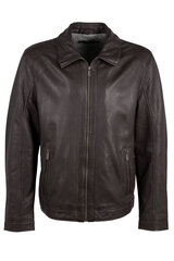 Кожаная куртка Deercraft 37010127DARKBROWN-50 цена и информация | Мужские куртки | kaup24.ee