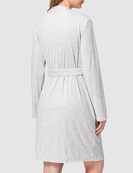 Schiesser hommikumantel naistele, hall, 173824 hind ja info | Naiste hommikumantlid | kaup24.ee