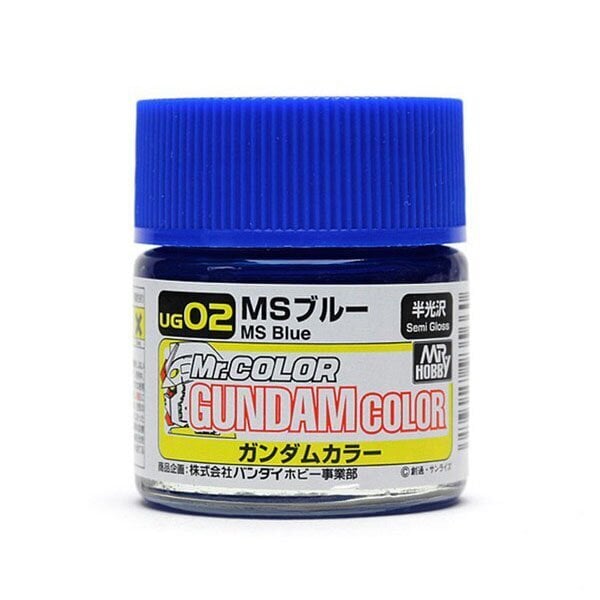 Akrüülvärv Mr.Hobby Gundam Color, MS Blue, 10 ml hind ja info | Kunstitarbed, voolimise tarvikud | kaup24.ee