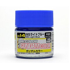 Akrüülvärv Mr.Hobby Gundam Color, MS Light Blue, 10 ml hind ja info | Kunstitarbed, voolimise tarvikud | kaup24.ee