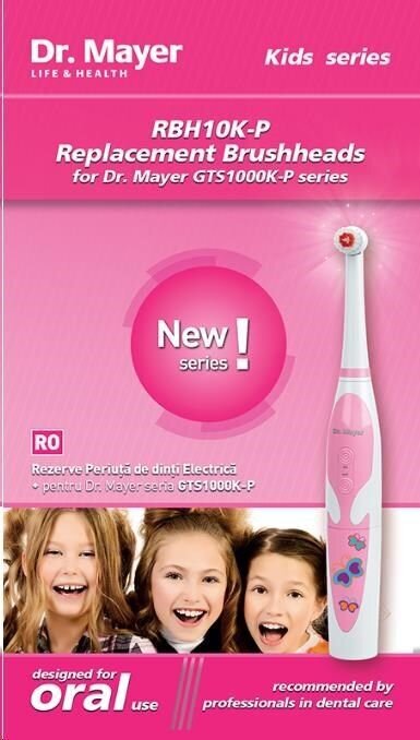 Dr. Mayer GTS1000K цена и информация | Elektriliste hambaharjade otsikud | kaup24.ee