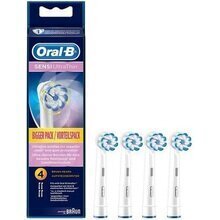 Насадка для электрической зубной щетки Oral-B Sensi Ultra Thin, 4 шт. цена и информация | Электрические зубные щетки | kaup24.ee