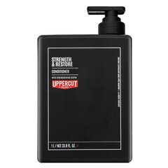 Uppercut Deluxe Strenght & Restore Conditioner укрепляющий кондиционер для всех типов волос 1000 мл цена и информация | Бальзамы, кондиционеры | kaup24.ee