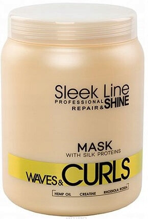 Stapiz Sleek Line Waves & Curl Mask, 1L цена и информация | Maskid, õlid, seerumid | kaup24.ee