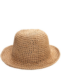 Плетеная соломенная шляпа BUCKET HAT 17839-uniw цена и информация | Женские шапки | kaup24.ee