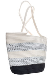 Мега большая летняя пляжная сумка из плетеного хлопка 17843-uniw цена и информация | Женские сумки | kaup24.ee