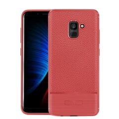 „Armor“ твердый силиконовый чехол (TPU) – красный (Galaxy A8+ 2018) цена и информация | Чехлы для телефонов | kaup24.ee