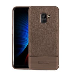 „Armor“ твердый силиконовый чехол (TPU) – коричневый (Galaxy A8+ 2018) цена и информация | Чехлы для телефонов | kaup24.ee